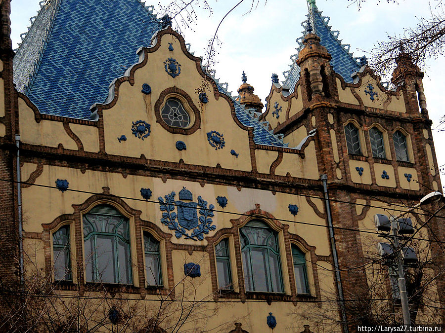 Геологический институт, архитектор Э.Лехнер, 1900 г. Будапешт, Венгрия