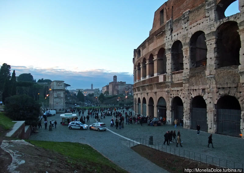 Колизей — днём-вечером-ночью (2012 — 2013 — 2014) Рим, Италия