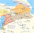 Империя Тиграна Великого. Оранжевым цветом — собственно Великая Армения. (Из Интернета)