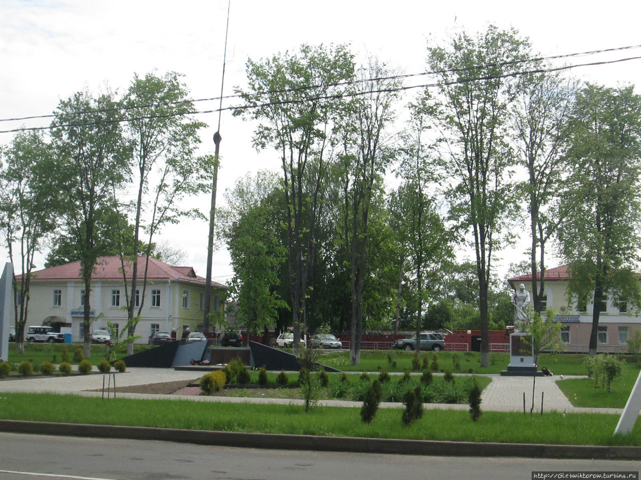 Прогулка по паркам с памятниками Верхнедвинск, Беларусь