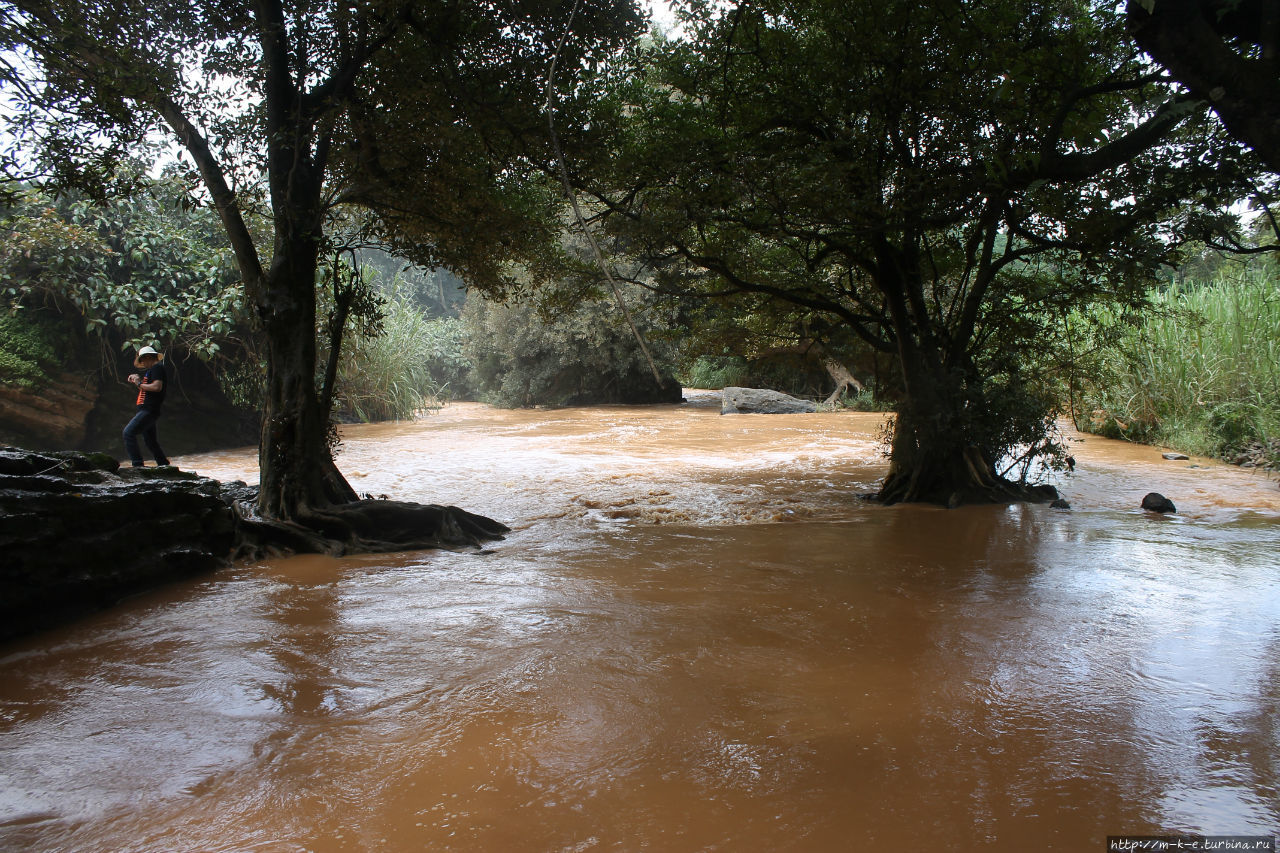 Водопад Слоновий. Самый мощный водопад в окрестностях Далат, Вьетнам