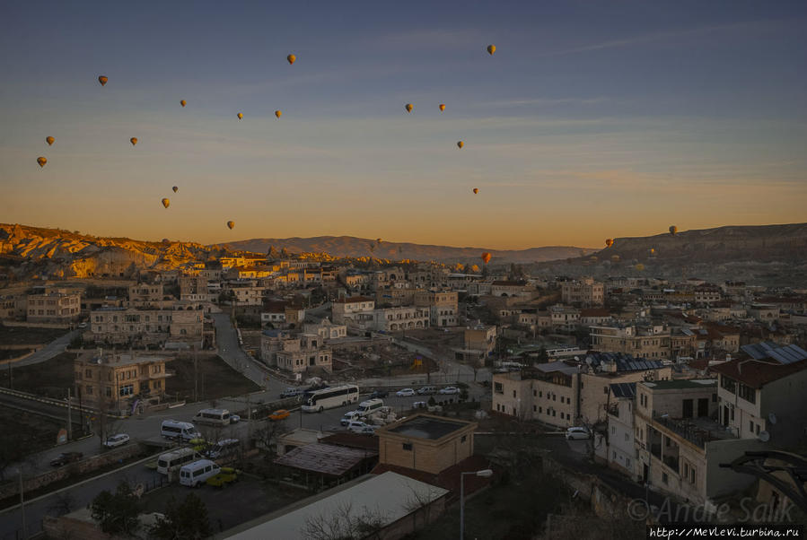 Рассвет. Goreme/Cappadocia/Turkey, Göreme Гёреме, Турция