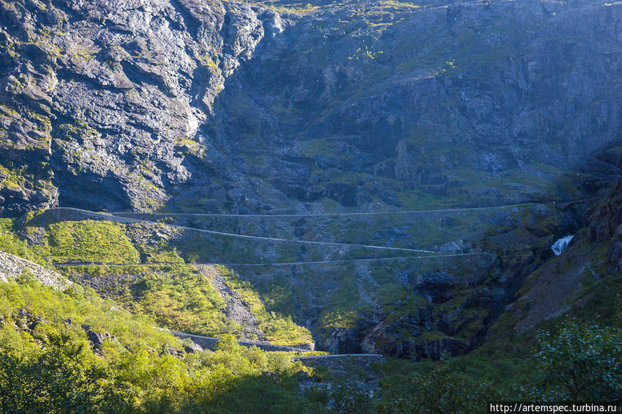 Вверх по Дороге Троллей Западная Норвегия, Норвегия