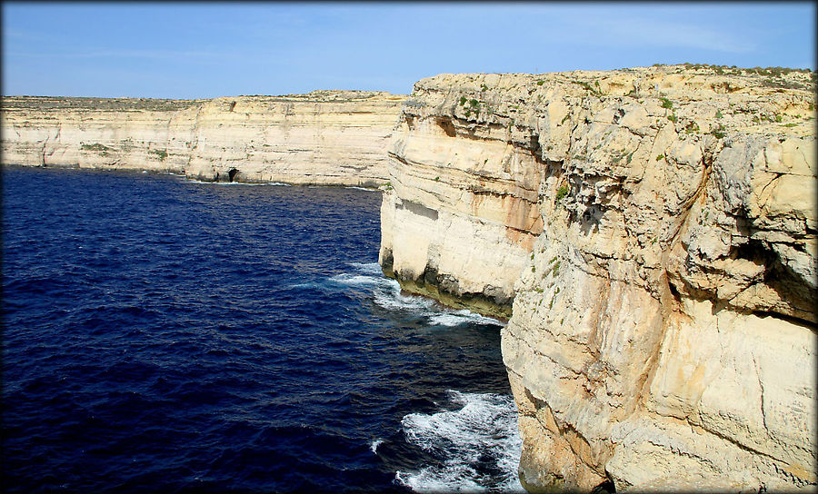 Лазурное окно или место, где можно познать вечность Двейра залив, Мальта