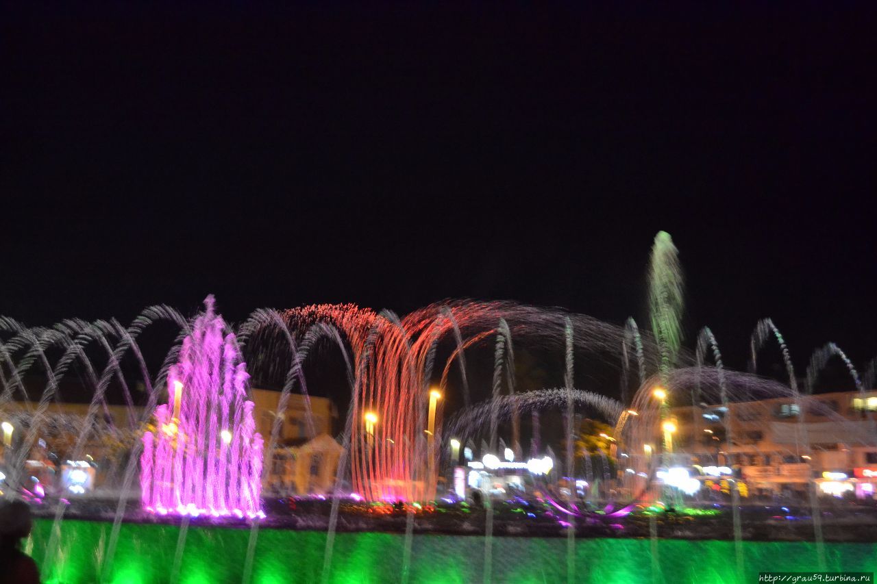 Поющий фонтан Мармарис, Турция
