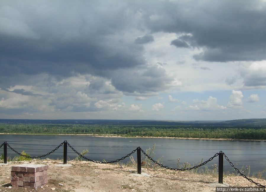 вид в сторону Волги вид в сторону Волги