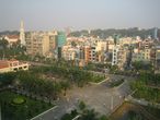 Вид на город из  гостиницы  Vein Dong Ho Chi Minh City