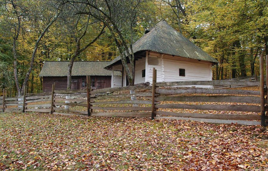 Осенняя Думбрава Сибиу, Румыния