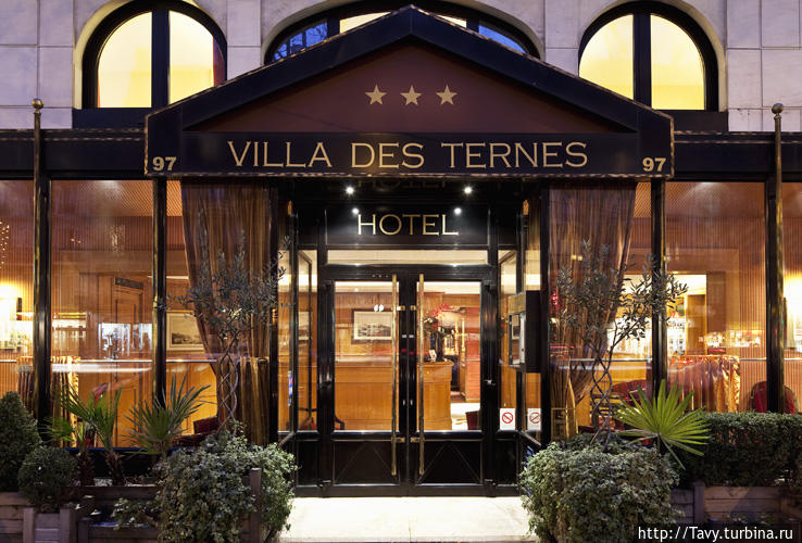 Hotel La Villa des Ternes Париж, Франция
