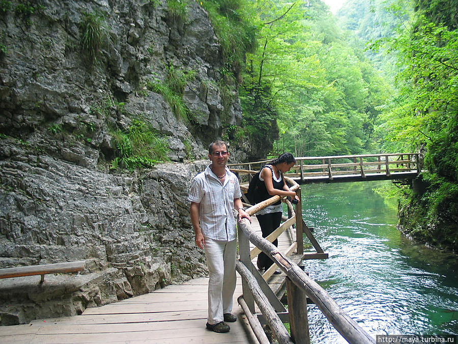 Обещанный  каньон  Винтгар у озера Блед Блед, Словения