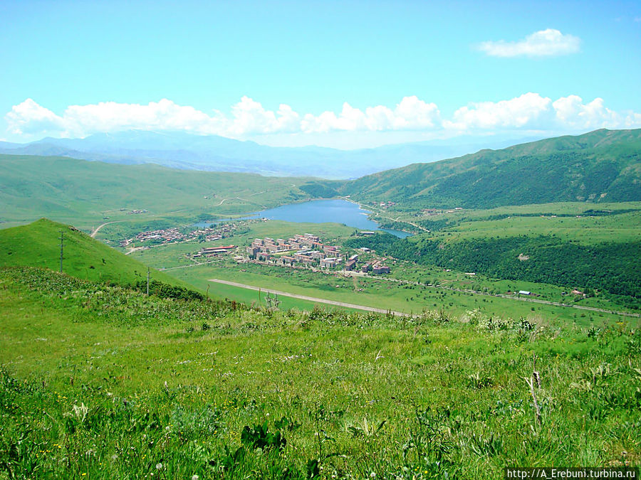 Канатная дорога летом Джермук, Армения
