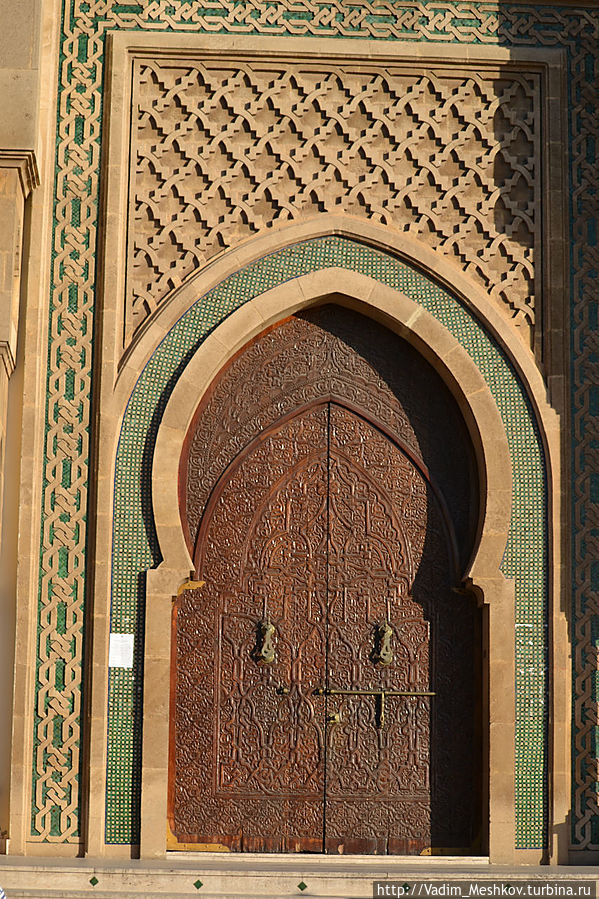 Ворота мечети Мухаммеда V в Агадире Агадир, Марокко