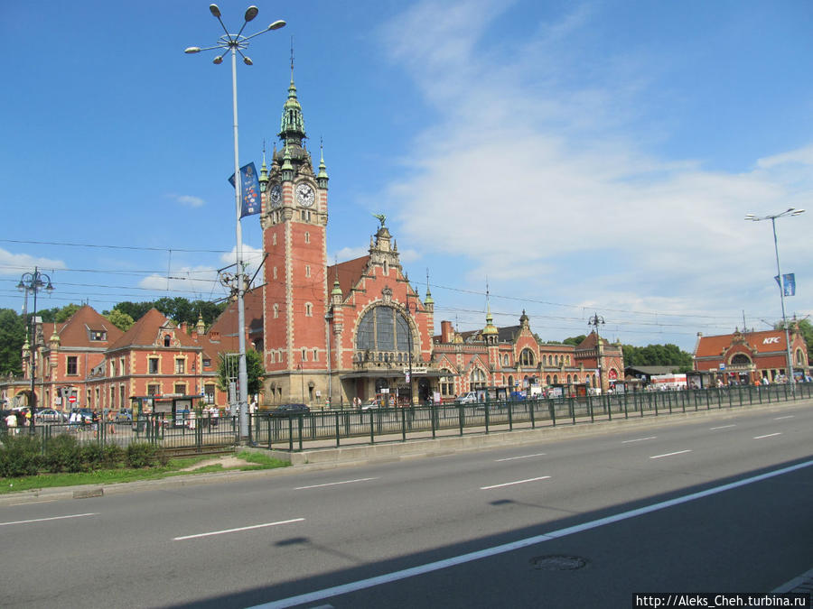 ЖД вокзал Гданьск, Польша