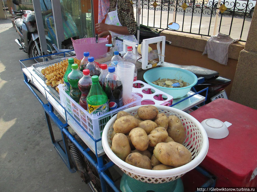 Street food Ясотхон, Таиланд