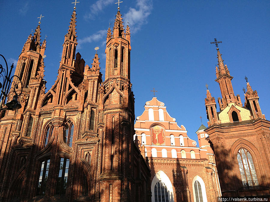 Собор св. Анны в Вильнюсе Литва