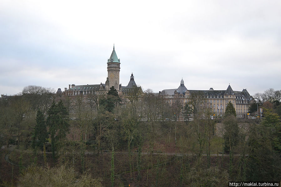 Замок Люксембургских графов. Люксембург, Люксембург