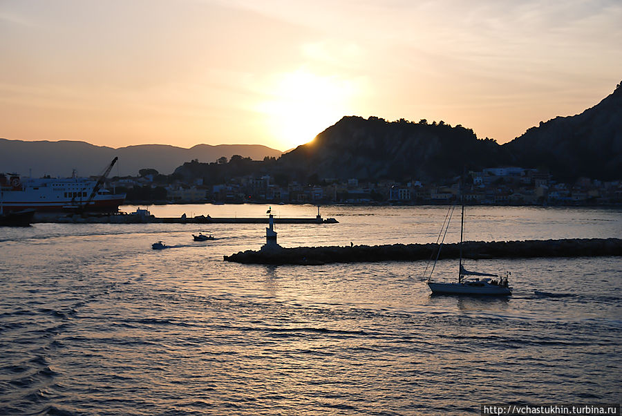 о. Закинтос, вечер. о. Закинтос, вечер.
