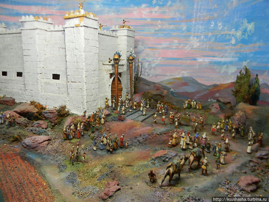 реконструкция Второго Храма в Иерусалиме
(музей Вольфсон) Иерусалим, Израиль