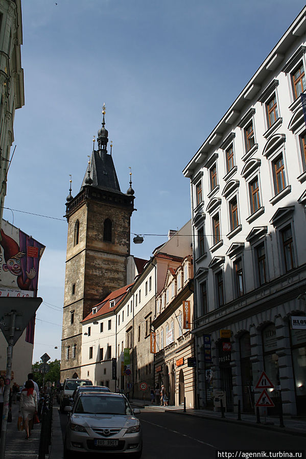 Йиндржишская башня – самая высокая колокольня в Праге Прага, Чехия