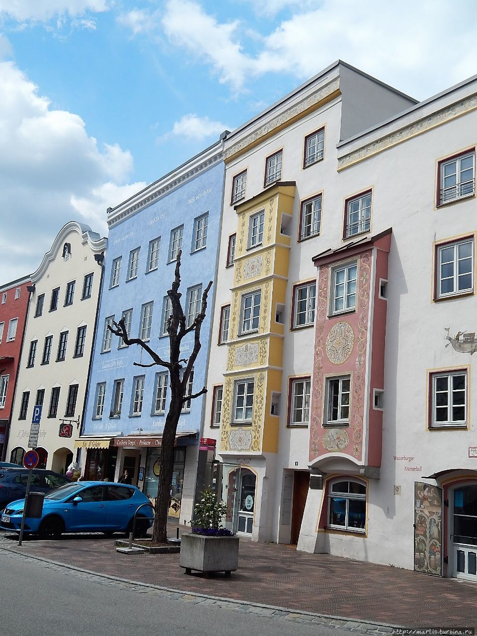 Переулок кожевенников Вассербург-на-Инне, Германия