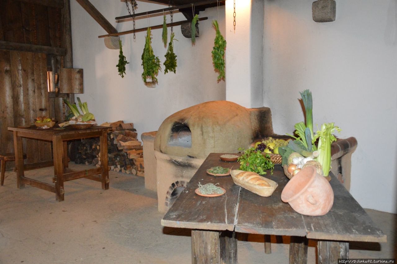 древнеримская кухня Петронелль-Карнунтум, Австрия
