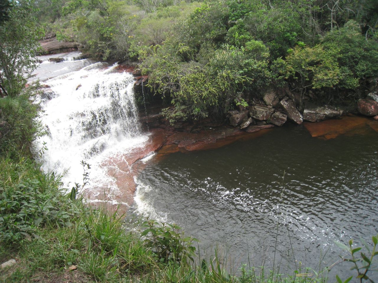Водопад Кави Национальный парк Канайма, Венесуэла
