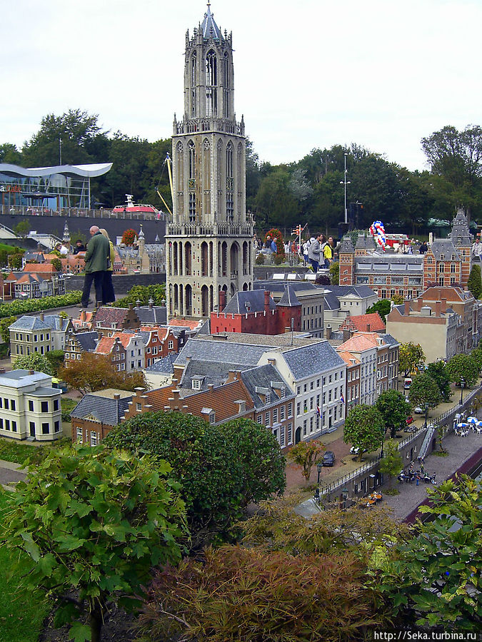Настоящий город в миниатюре Схевенинген, Нидерланды