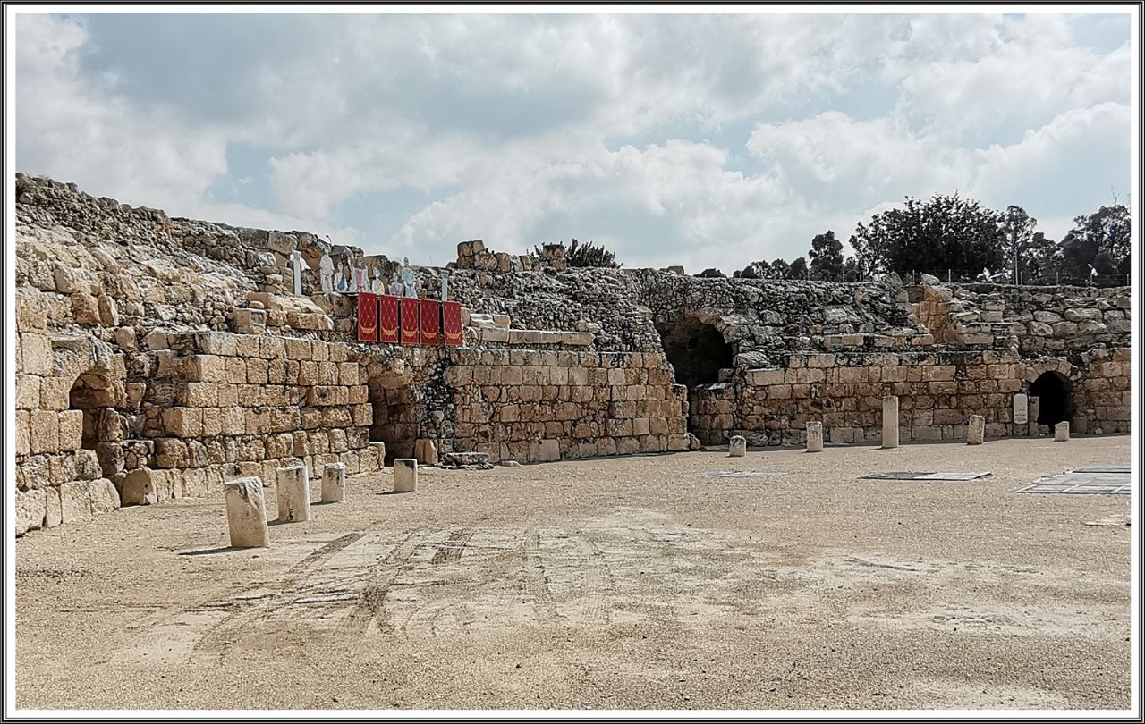 Древнеримский Амфитеатр Национальный парк Бейт-Гуврин-Мареша, Израиль