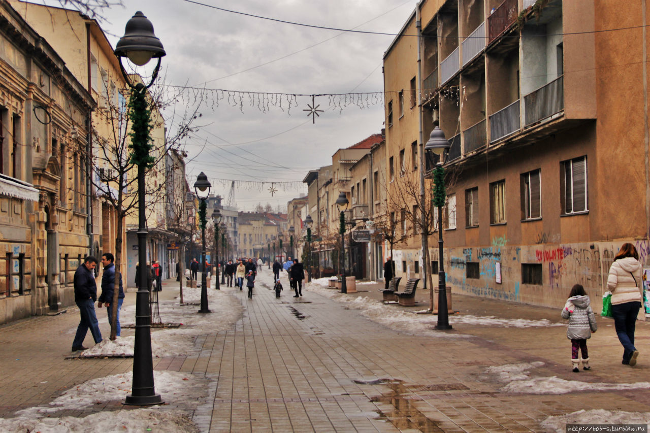 Местная пешеходная улица Смедерево, Сербия