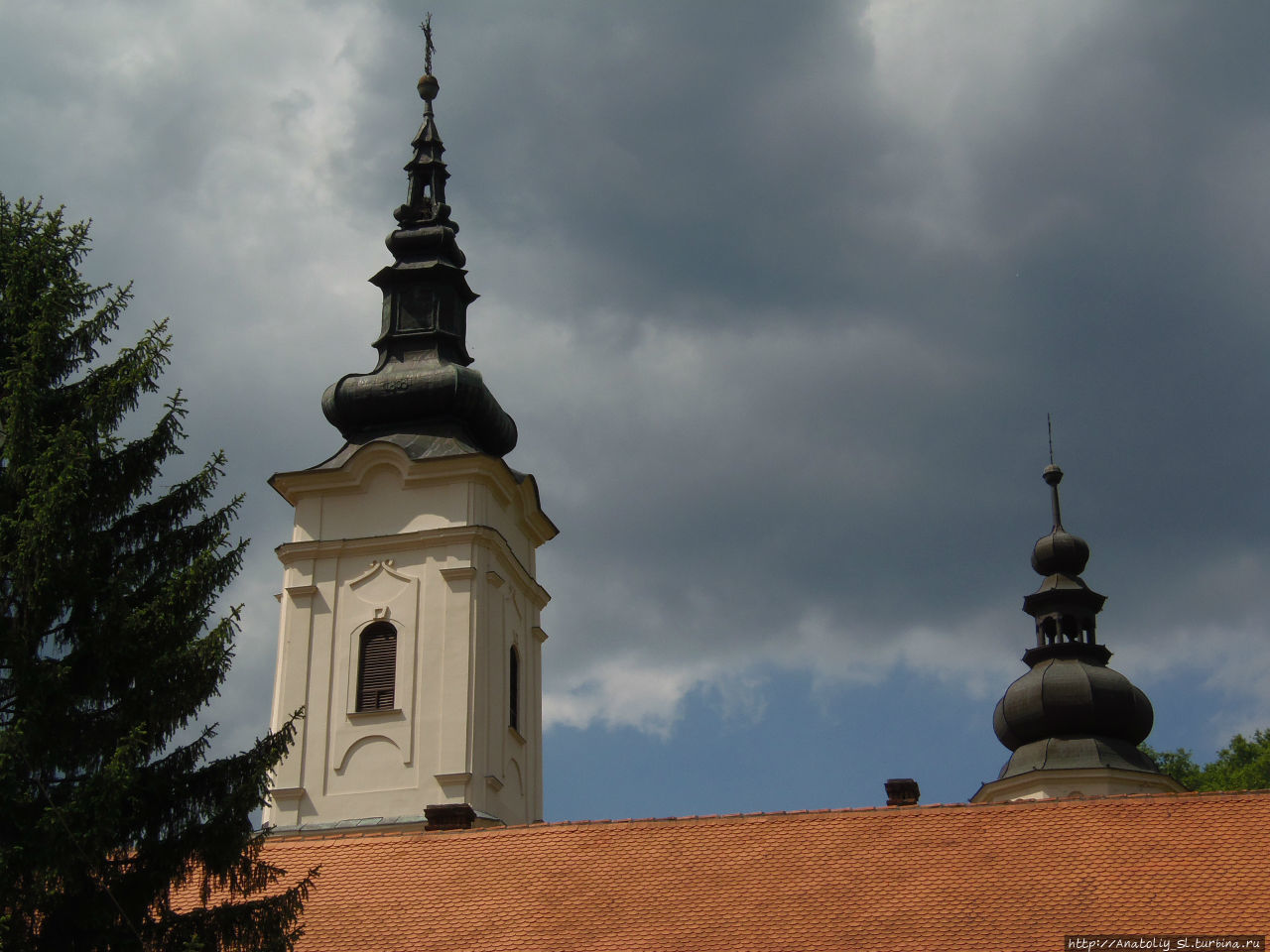 Фрушка гора. Часть 7.  Монастырь Язак. Фрушка-Гора Национальный парк, Сербия