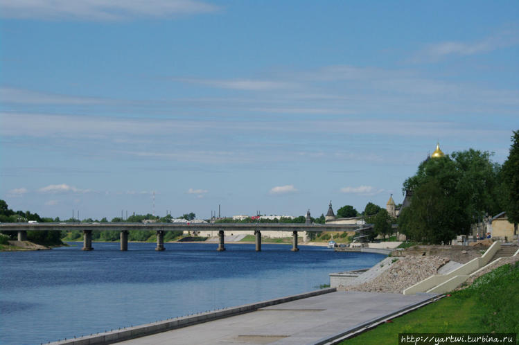 Вид на мост (Ольгинский) 