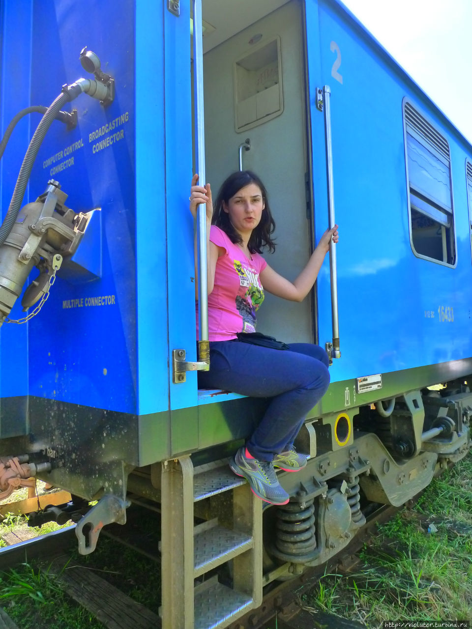 На поезде в Эллу Элла, Шри-Ланка