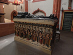 Гробница Св. Венделина, 1506. Скульптура Венделина на крышке  — начало XX века