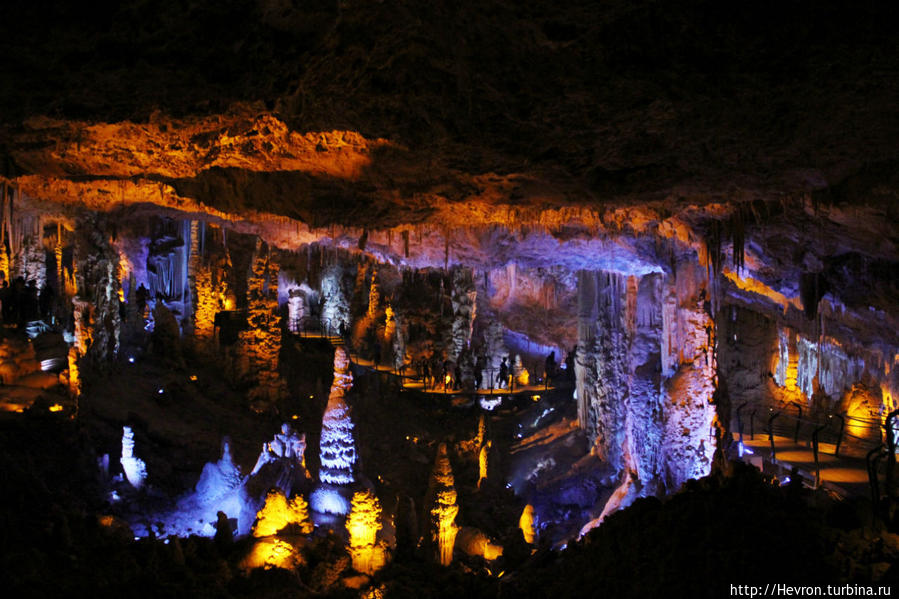 Сталактитовая пещера Авшалома или Сорек Бейт-Шемеш, Израиль