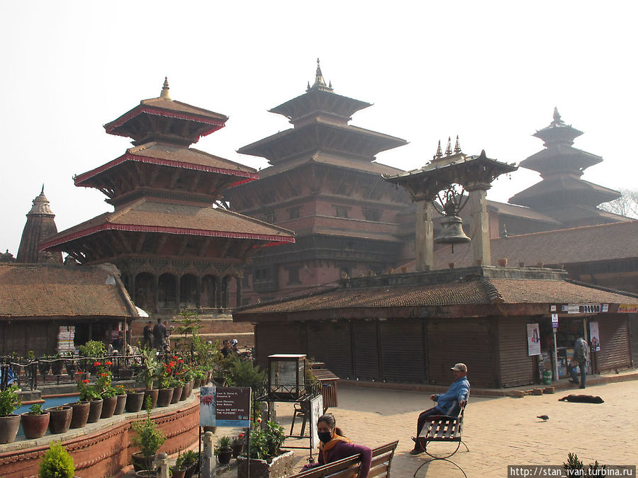 Площадь Дурбар в Патане Катманду, Непал