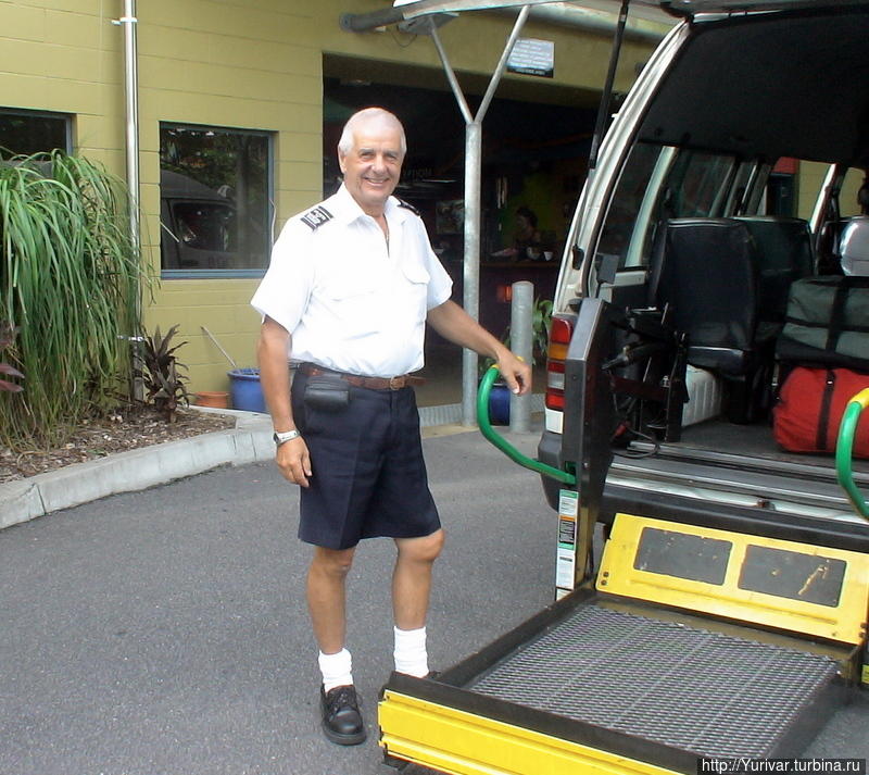 Многие такси приспособлены для перевозки нестандартных грузов и инвалидов Австралия