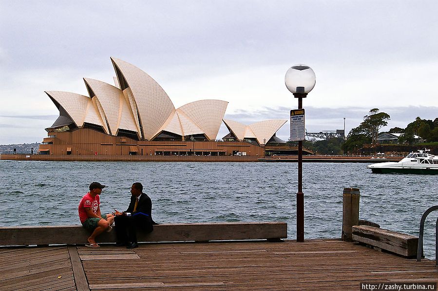 Вид на Опера хаус Сидней, Австралия