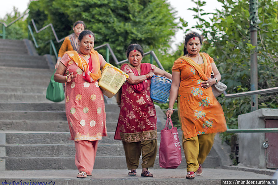 Непал — жители Катманду Непал — жители Катманду