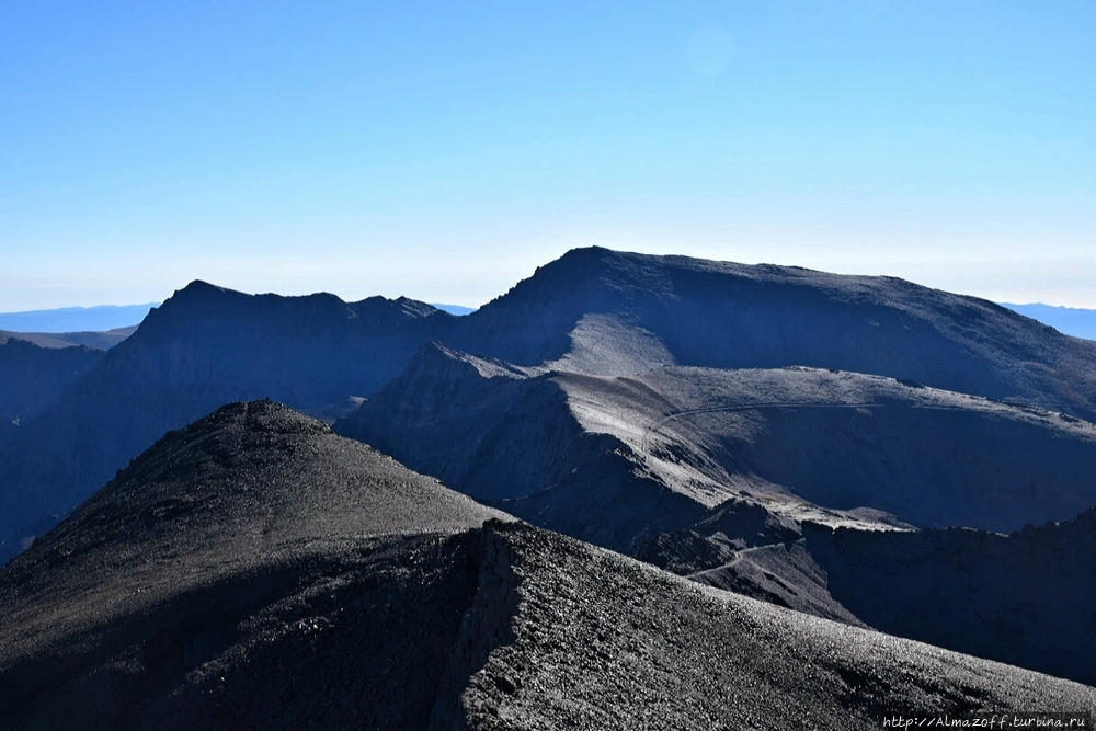 Высшая точка Испании и Альгамбра, которую я не посетил Муласен гора (3479м), Испания