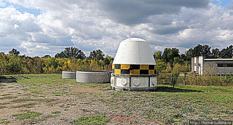 Контейнер для перевозки ядерных боеголовок Первомайск, Украина