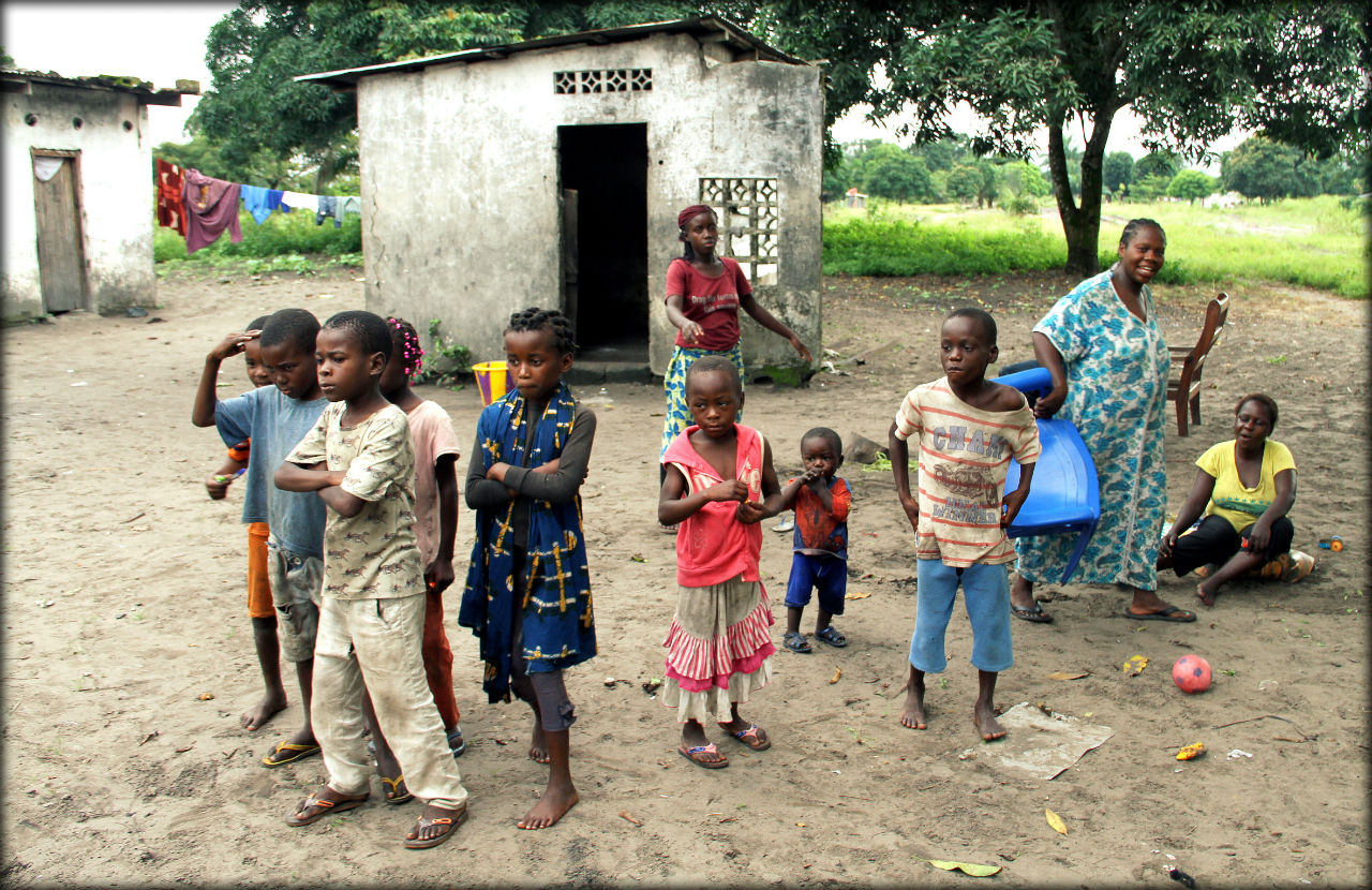 Конголезское детство или репортаж из неизвестной деревни Область Пул, Республика Конго