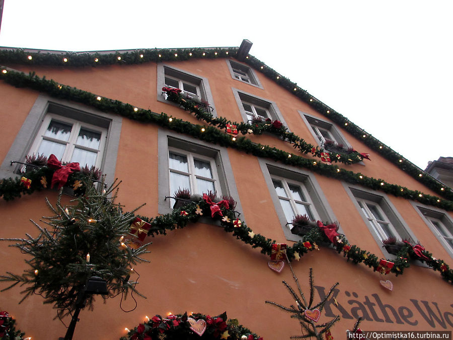 Рождественская деревня Ротенбург-на-Таубере, Германия