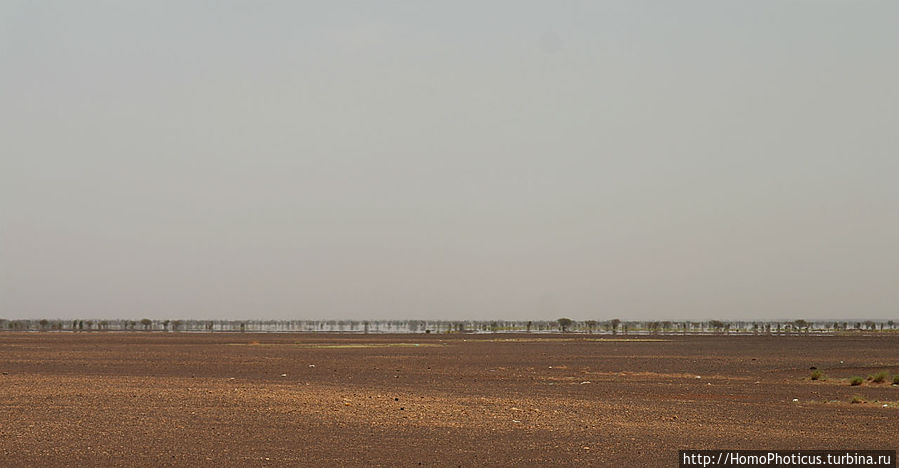 Это не вода, это мираж:) Акжужт, Мавритания