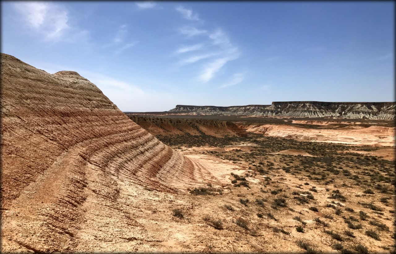 Обнаженная история Земли — каньон Янги-Кала Каньон Янги-Кала, Туркмения