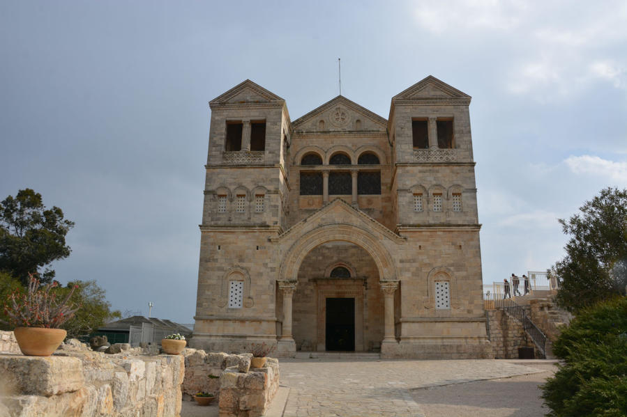 Гора Фавор. Францисканская церковь Преображения Кфар-Тавор, Израиль