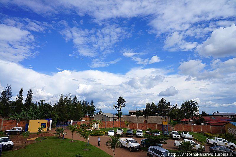 Небо Руанды Кигали, Руанда Небо Руанды Кигали, Руанда