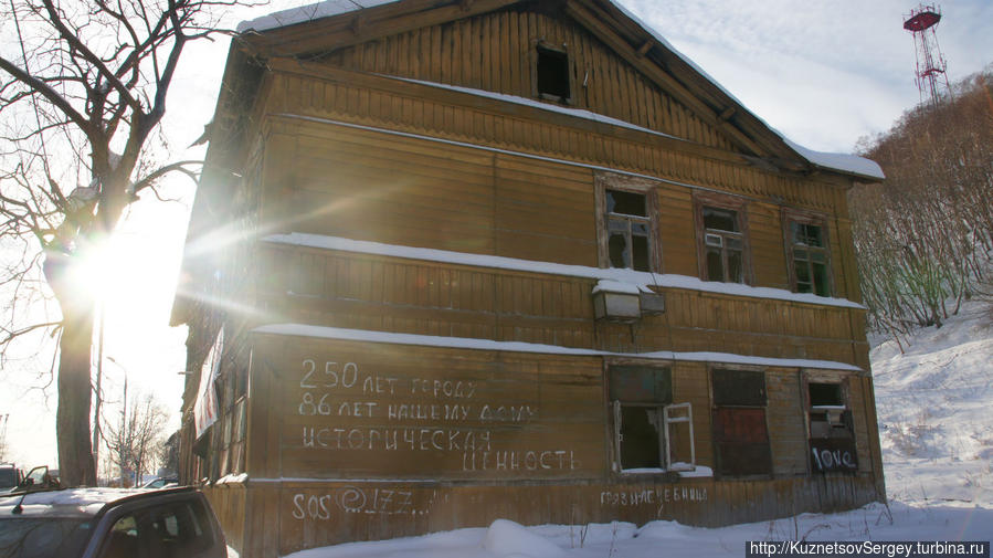 Исторические дома в Петропавловске на улице Красинцев