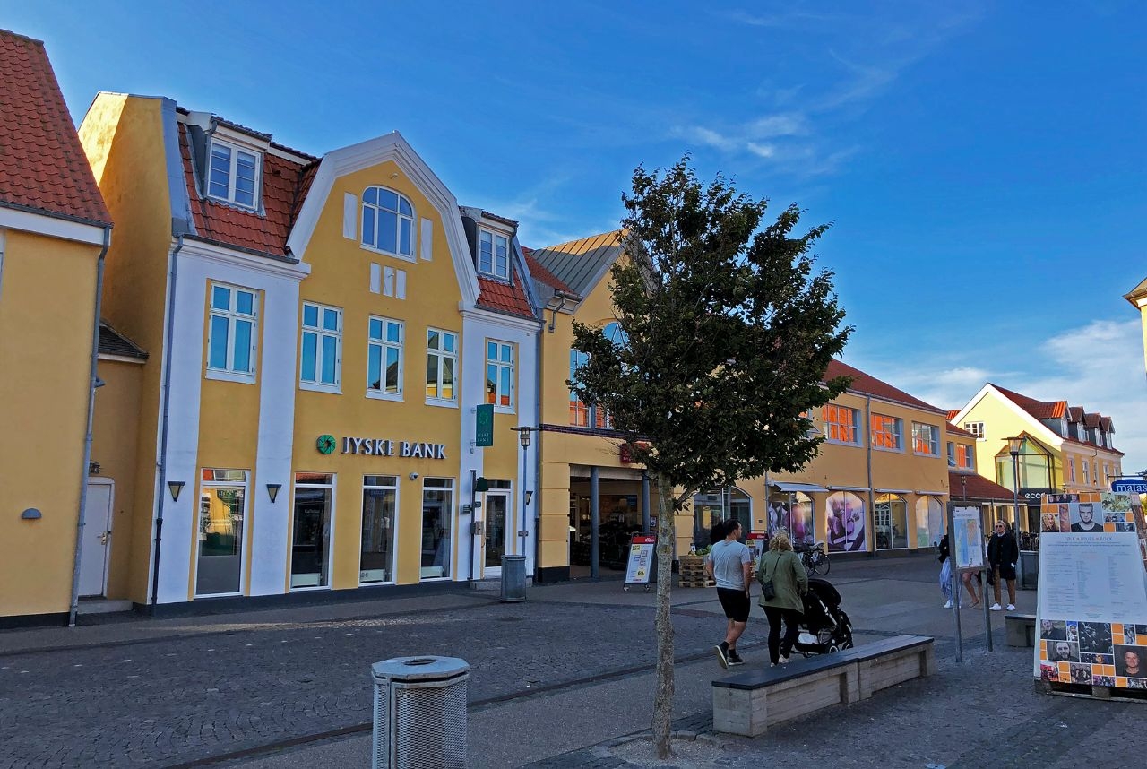 Центр города Скаген Скаген, Дания
