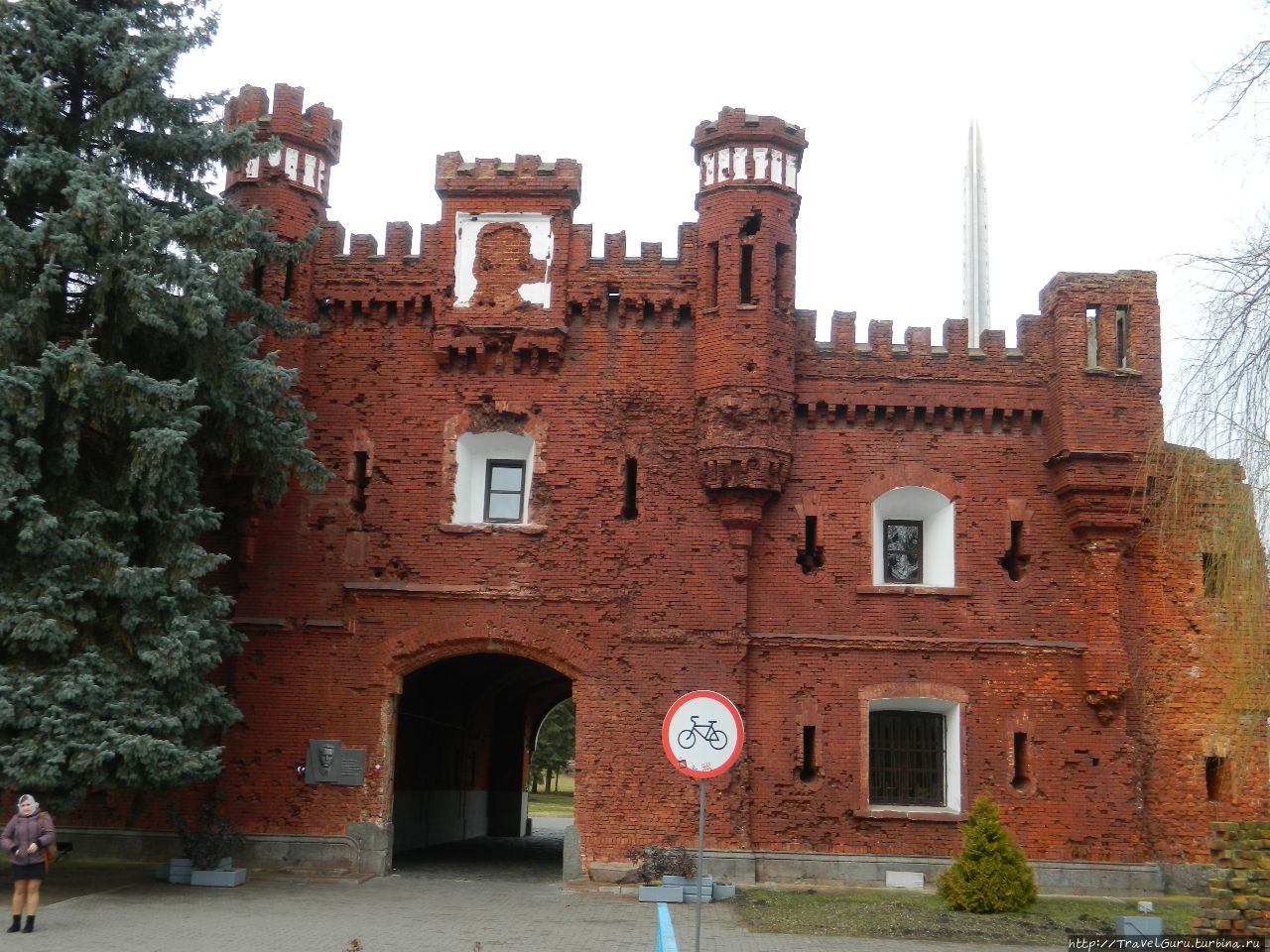 Холмские ворота Брестской крепости Брест, Беларусь