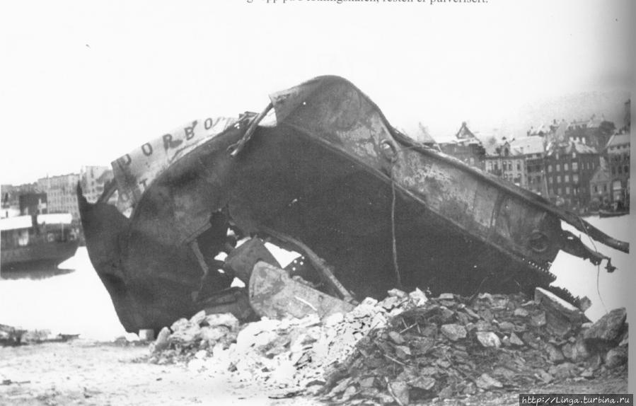 Взрыв 20 апреля 1944 года в Бергене Берген, Норвегия